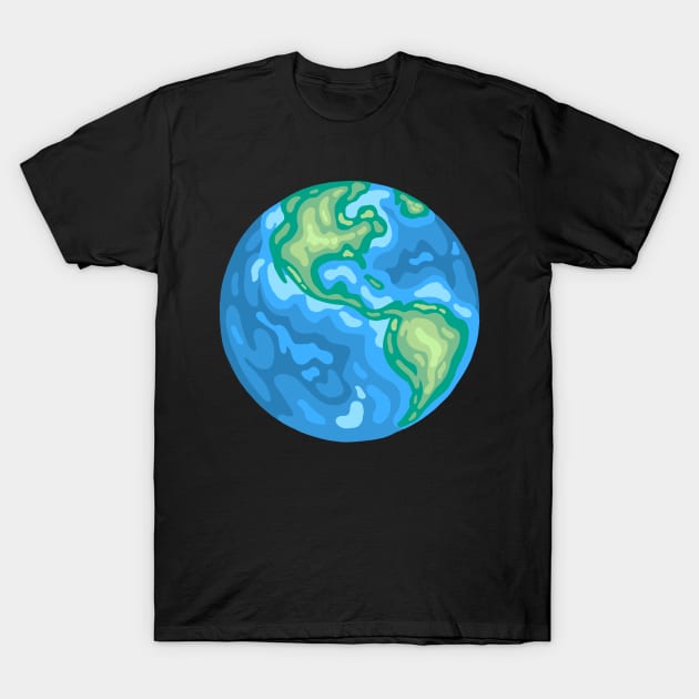 Earth T-Shirt by Urban_Vintage